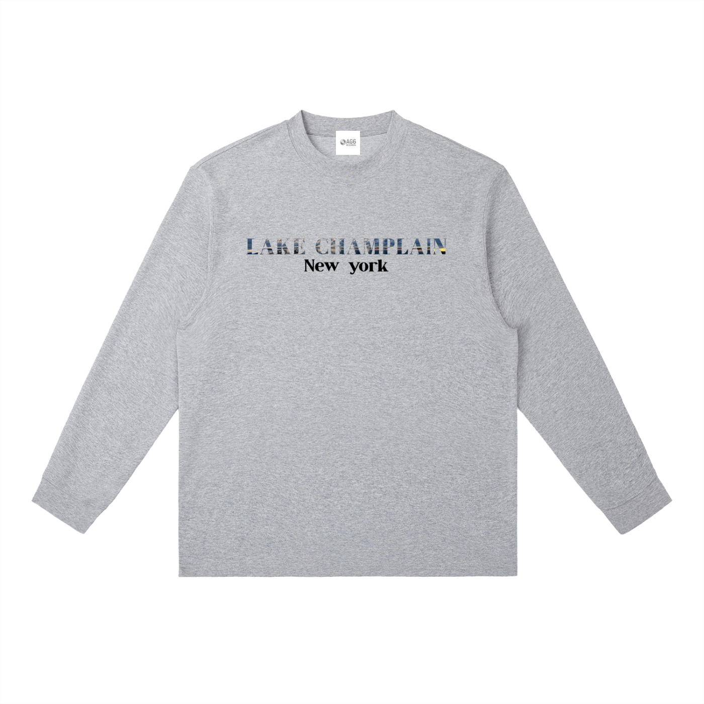 Lake Champlain Crewneck Long-Sleeve T-Shirt