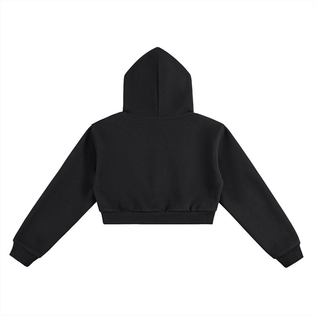 Womens AG6 Essential Cropped Hoodie