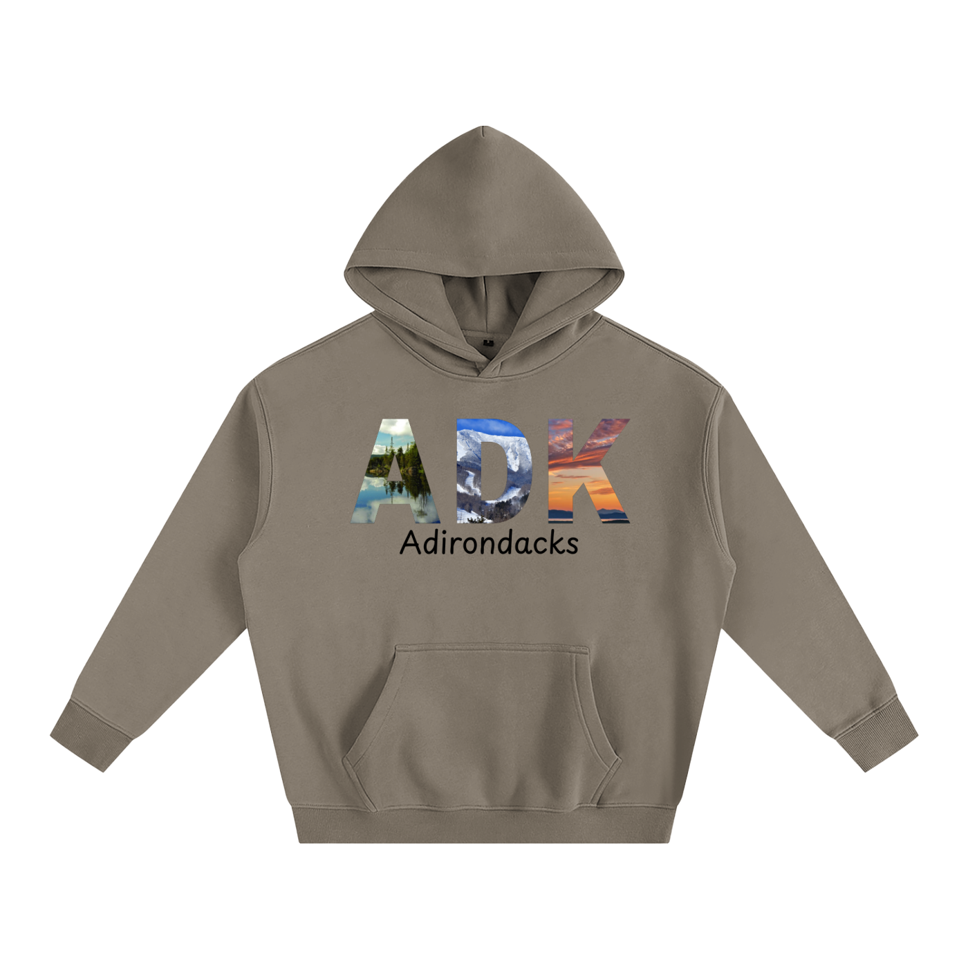 Adirondack Oversize Fleeced Hoodie
