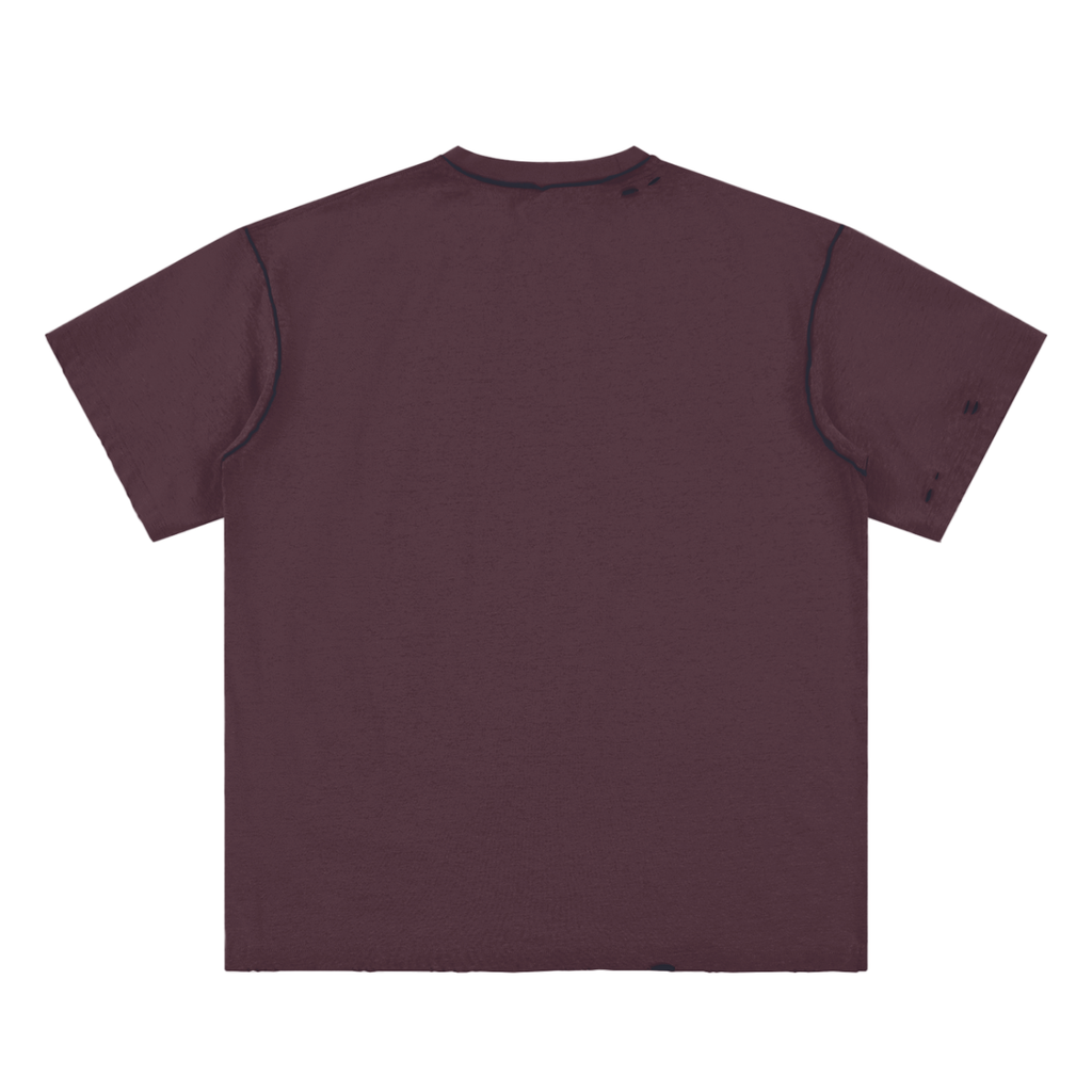 6i6a6ien Hand-frayed Reversible T-shirt