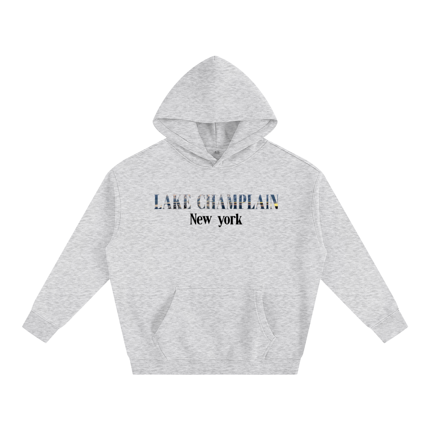 Lake Champlain Oversize Fleeced Hoodie