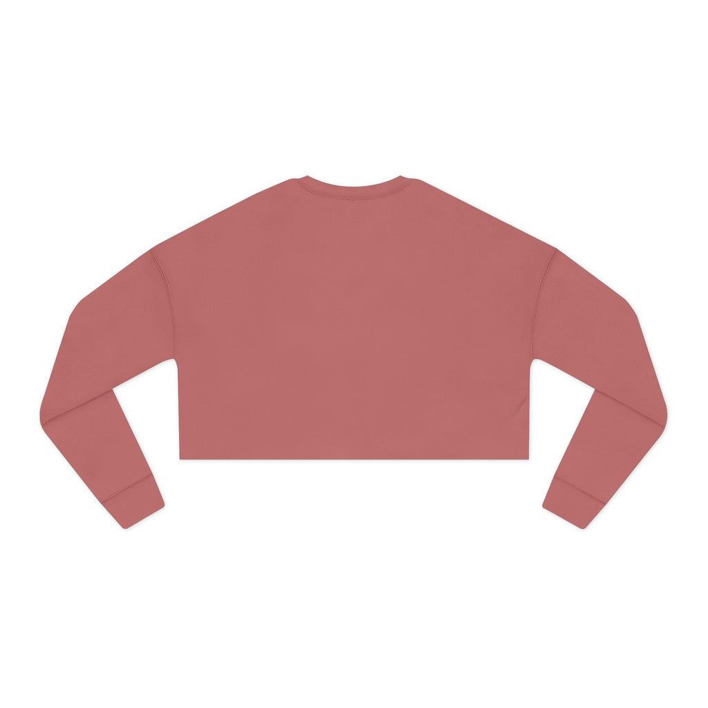 6i6a6ien Moth Women's Cropped Sweatshirt