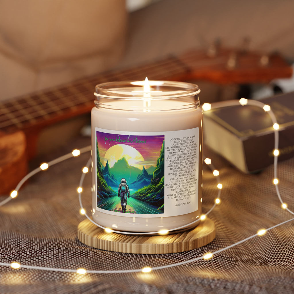Do You Believe in Aliens? Exclusive Full Immersion Album Candle | Scented Soy Candle, 9oz