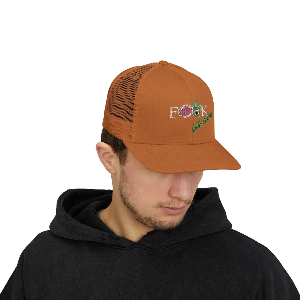 The FXXK Trucker Cap by 6i6a6ien