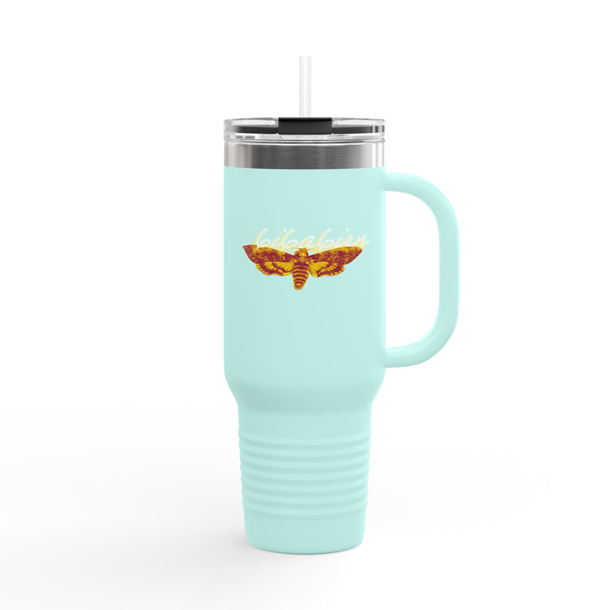 40 Oz. 6i6a6ien Golden Moth Travel Mug