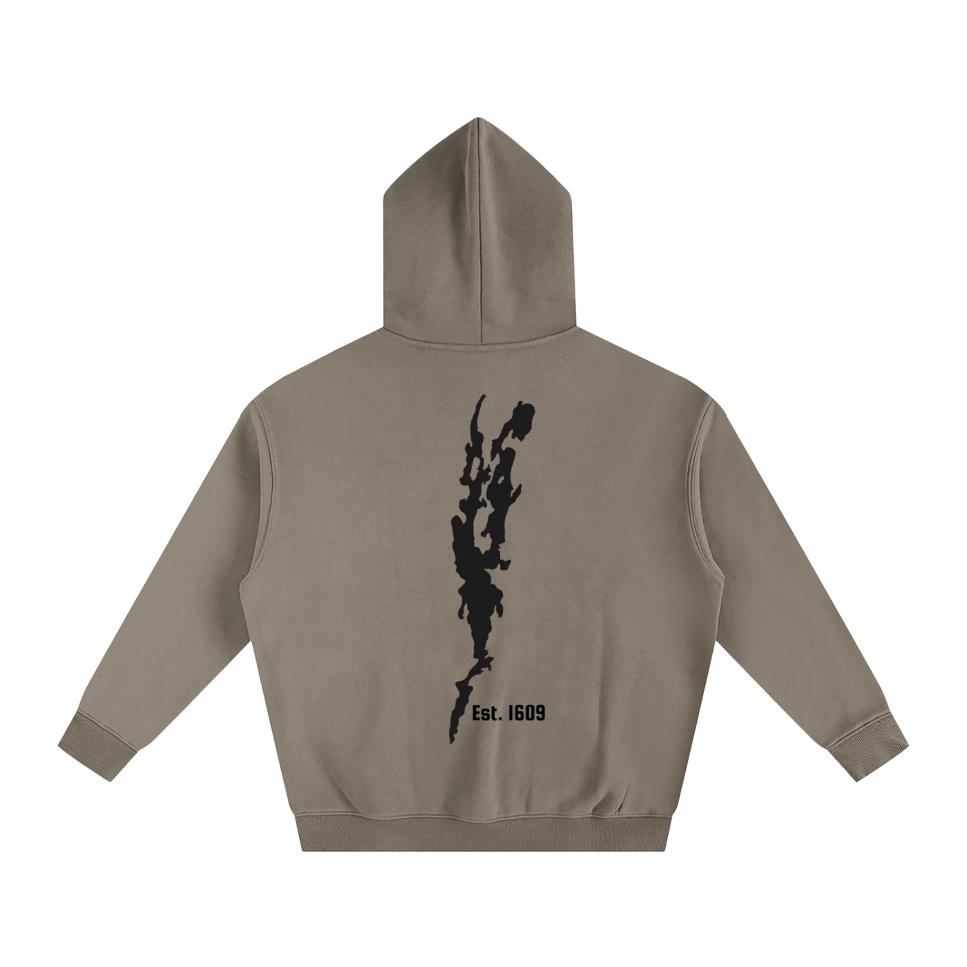 Lake Champlain Oversize Fleeced Hoodie
