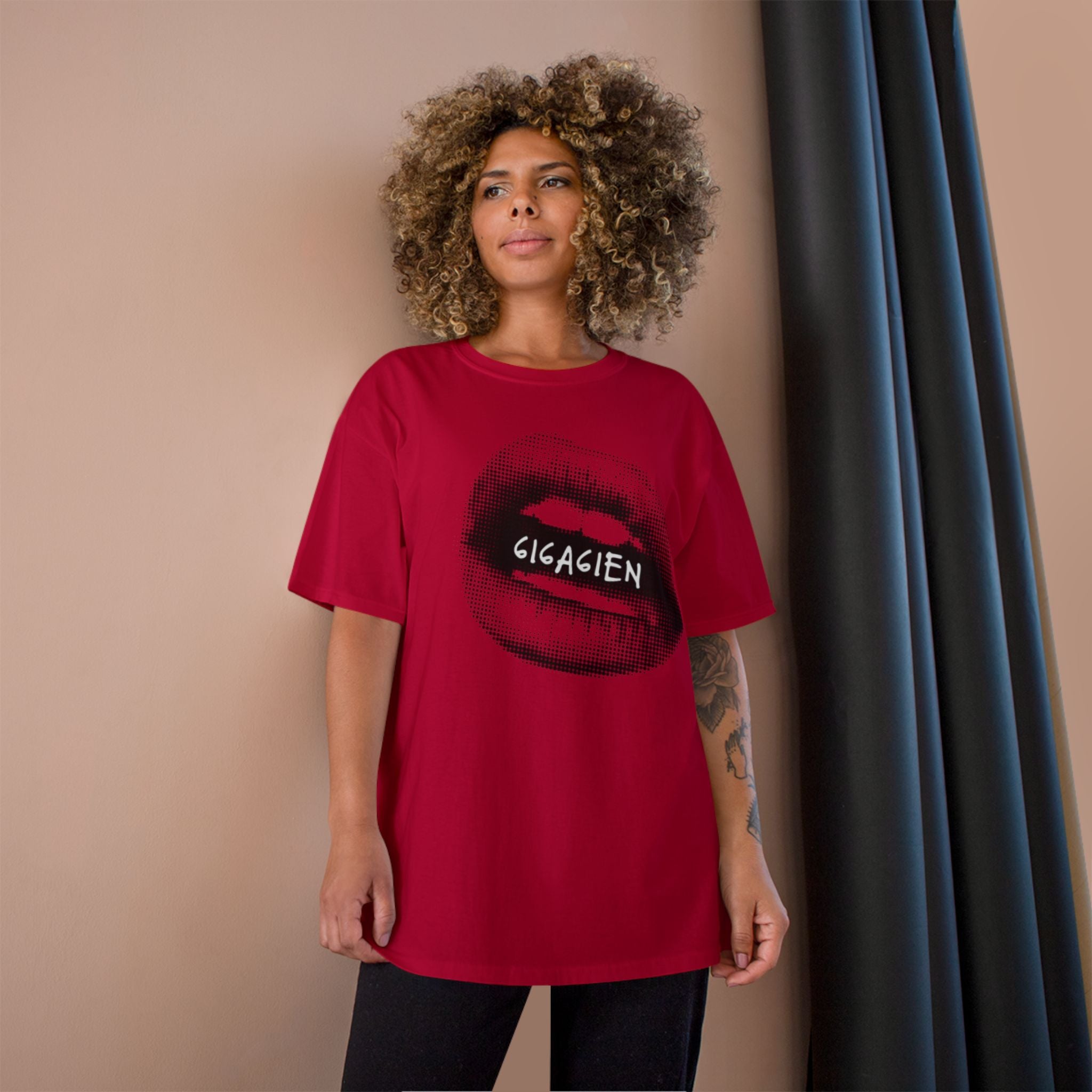 Champion x 6i6a6ien Lips T-Shirt