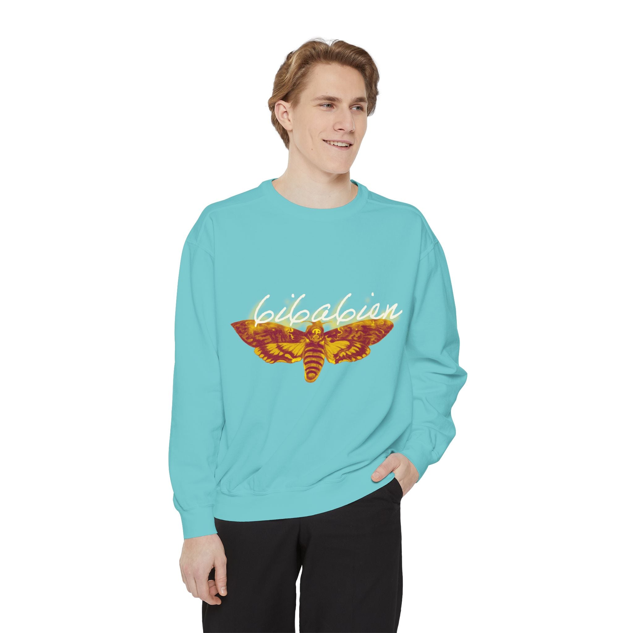 6i6a6ien Moth Graphic Sweatshirt