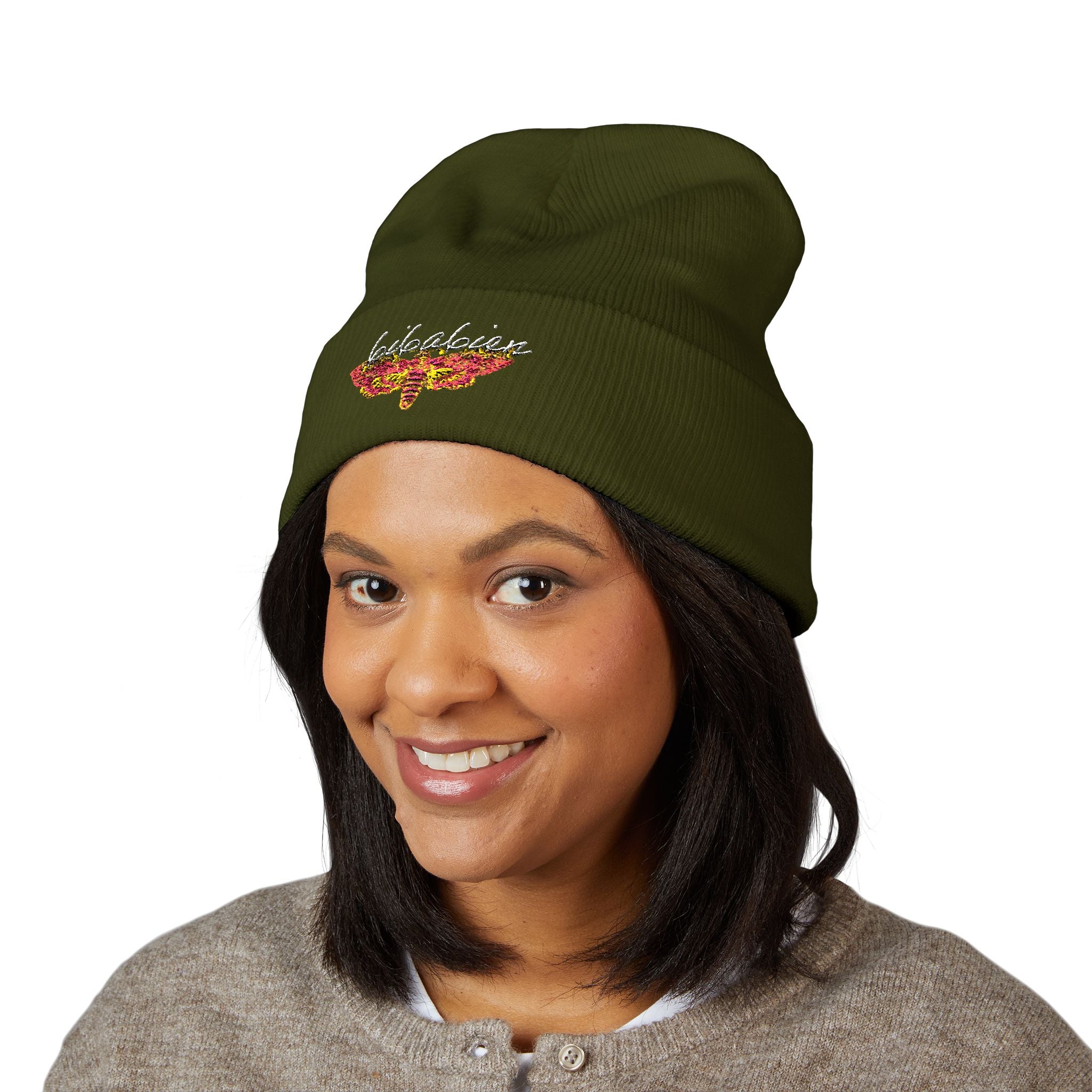 Signature Moth 6i6a6ien Beanie