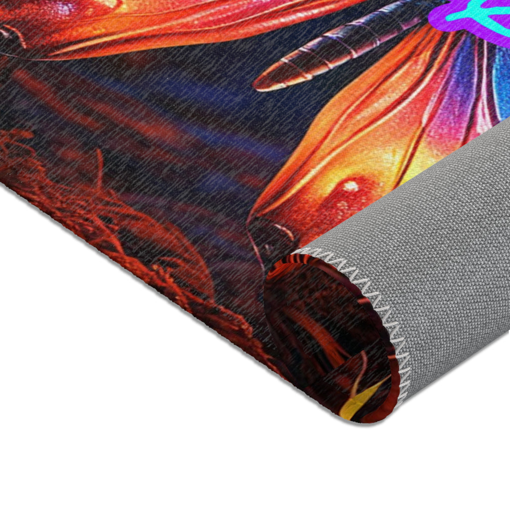 6i6a6ien OFFICIAL Butterfly Area Rug