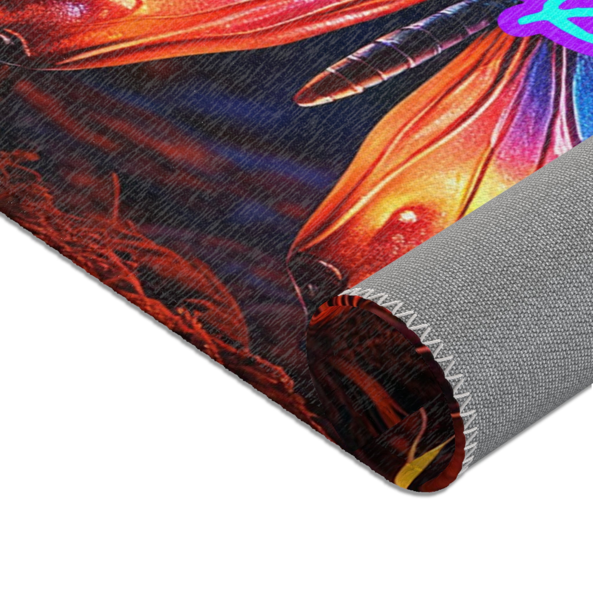 6i6a6ien OFFICIAL Butterfly Area Rug
