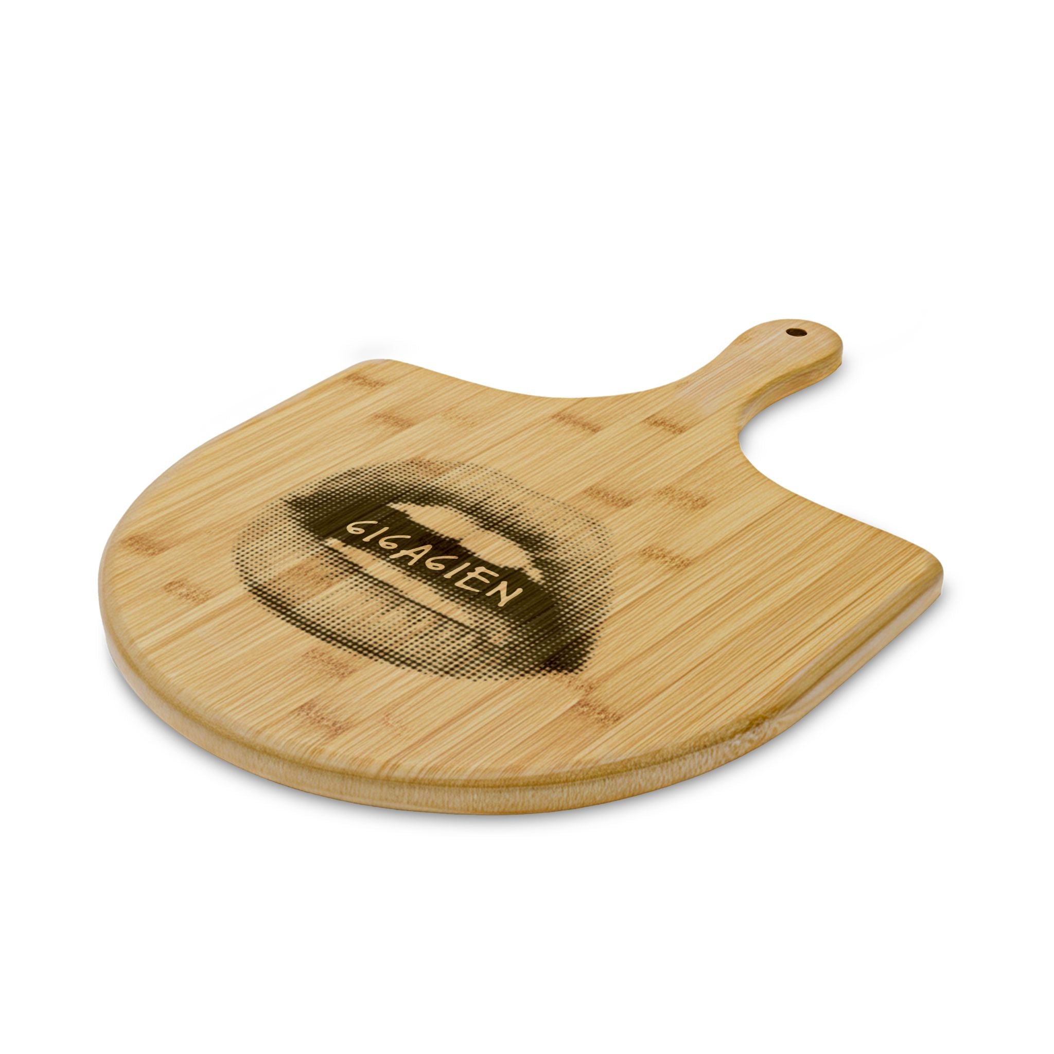 Lil Alien's Engraved Bamboo Pizza Board
