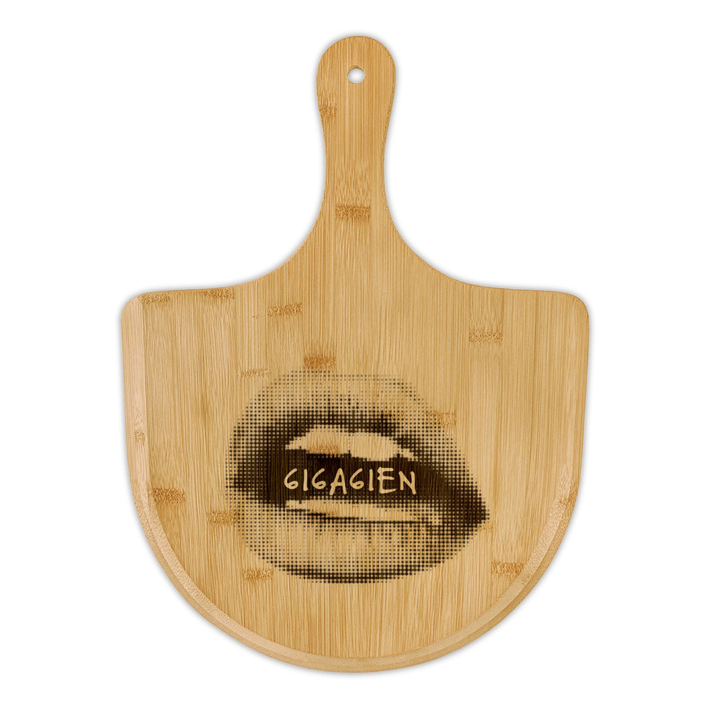 Lil Alien's Engraved Bamboo Pizza Board