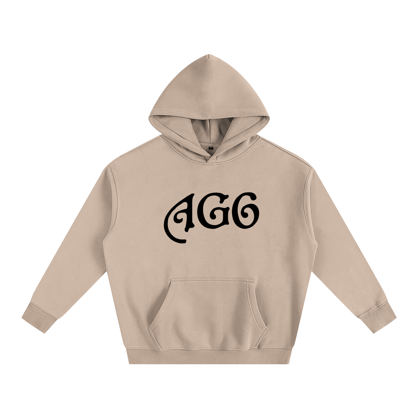 Dragon Art Oversize Fleeced Hoodie