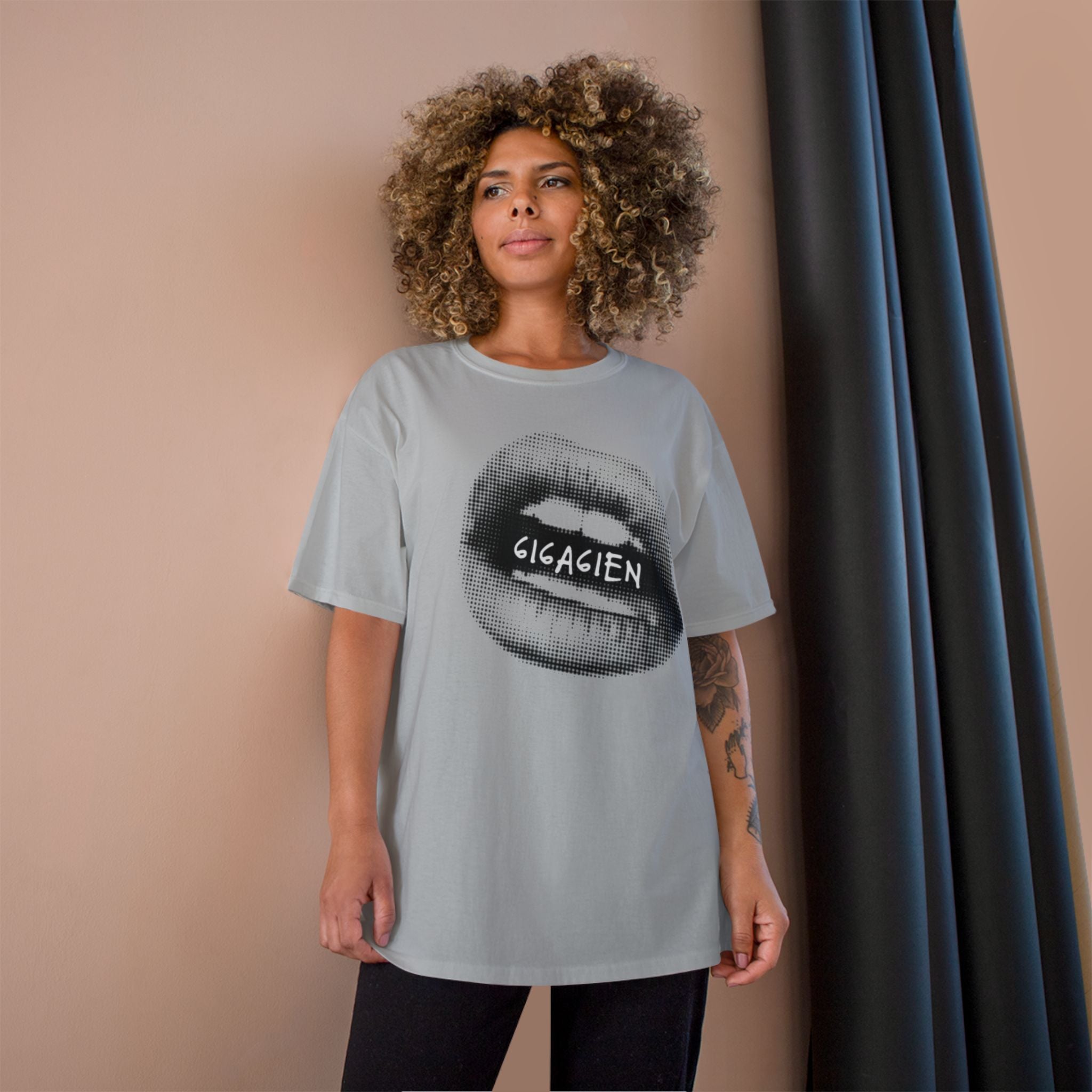 Champion x 6i6a6ien Lips T-Shirt