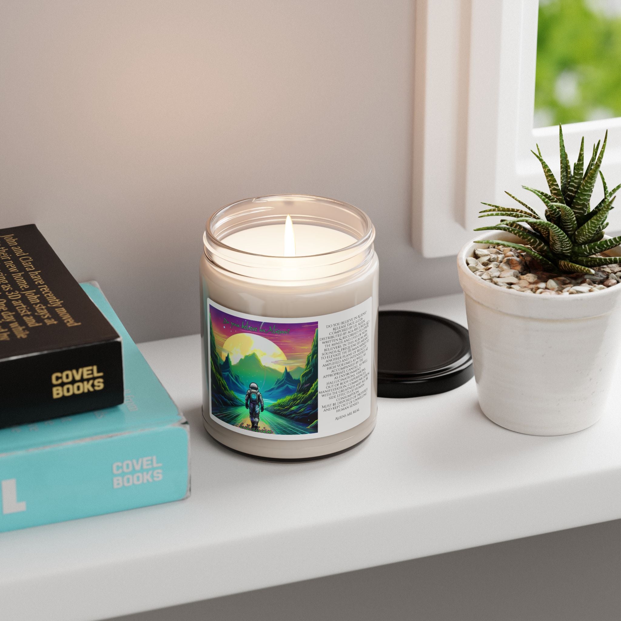 Do You Believe in Aliens? Exclusive Full Immersion Album Candle | Scented Soy Candle, 9oz