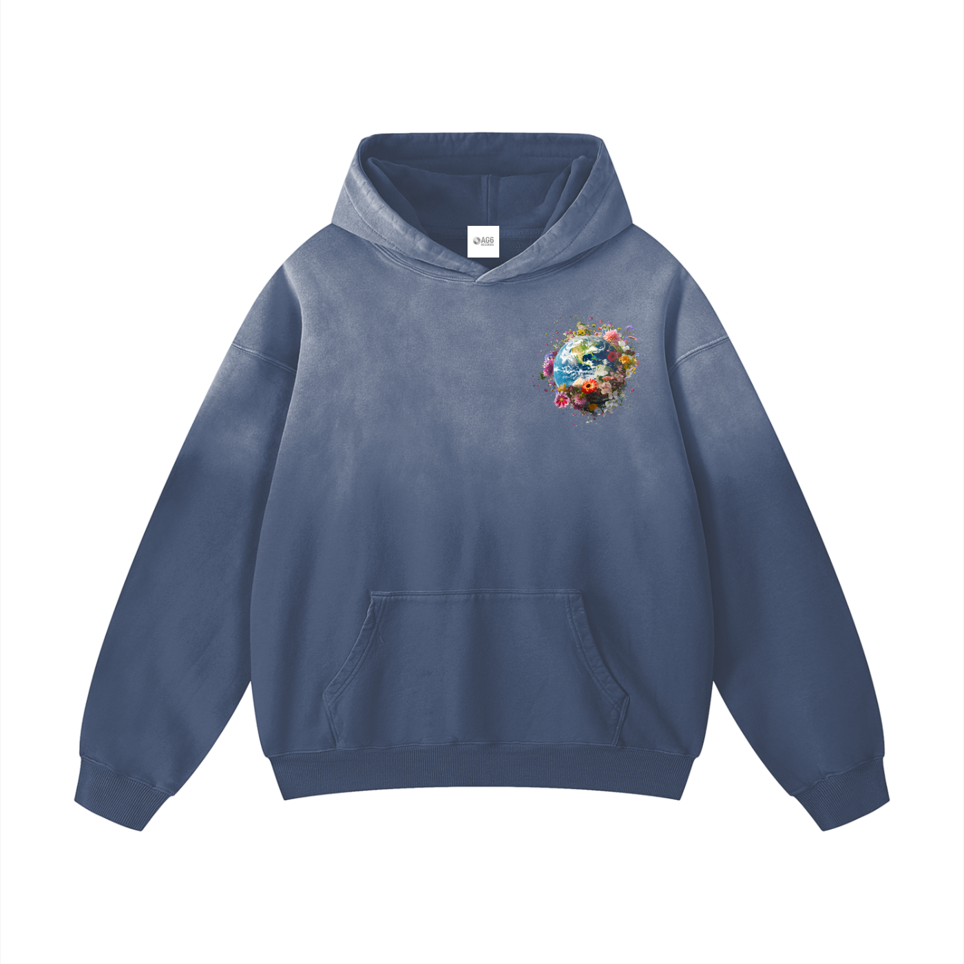 Astronaut Heavyweight Sunfade Oversized Hoodie