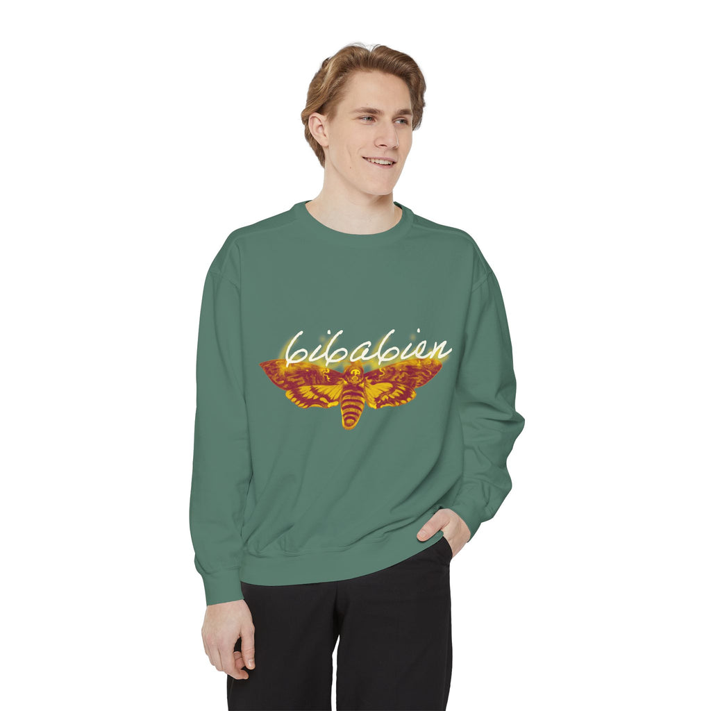 6i6a6ien Moth Graphic Sweatshirt