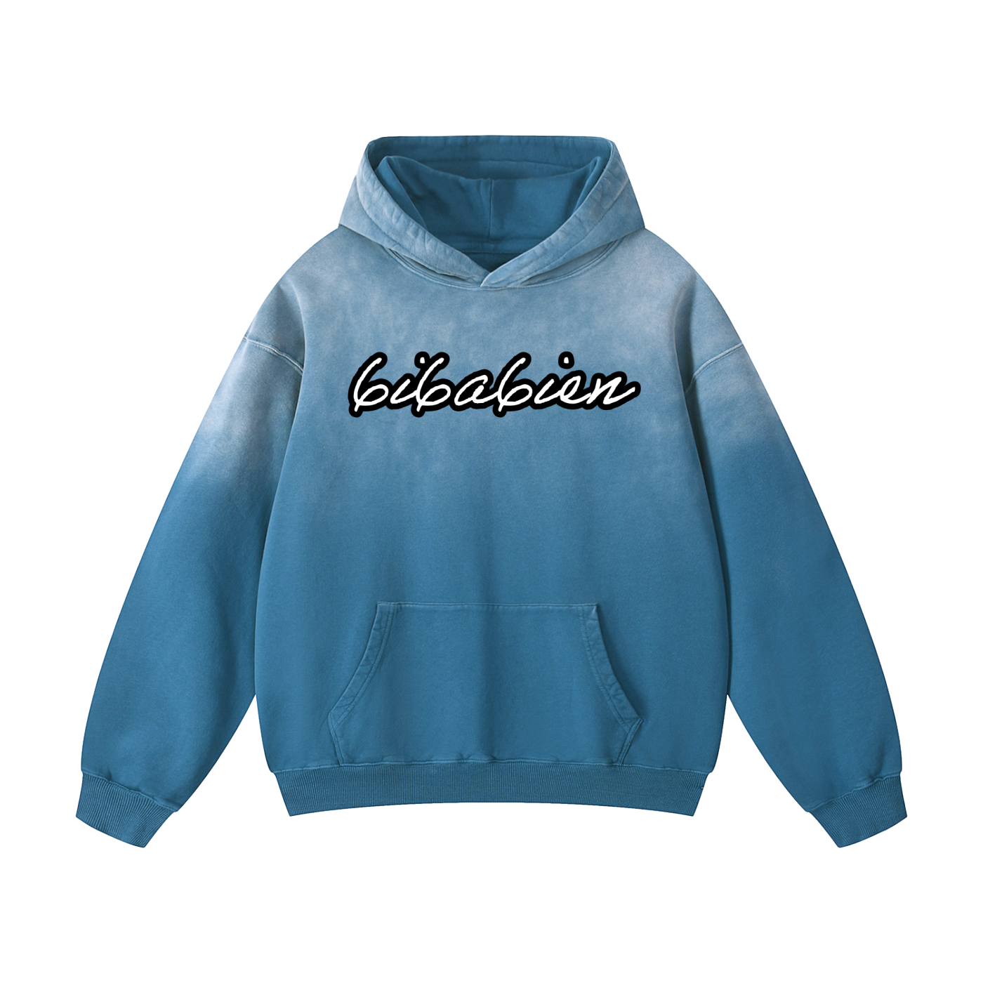 6i6a6ien Heavyweight Sunfade Oversized Hoodie