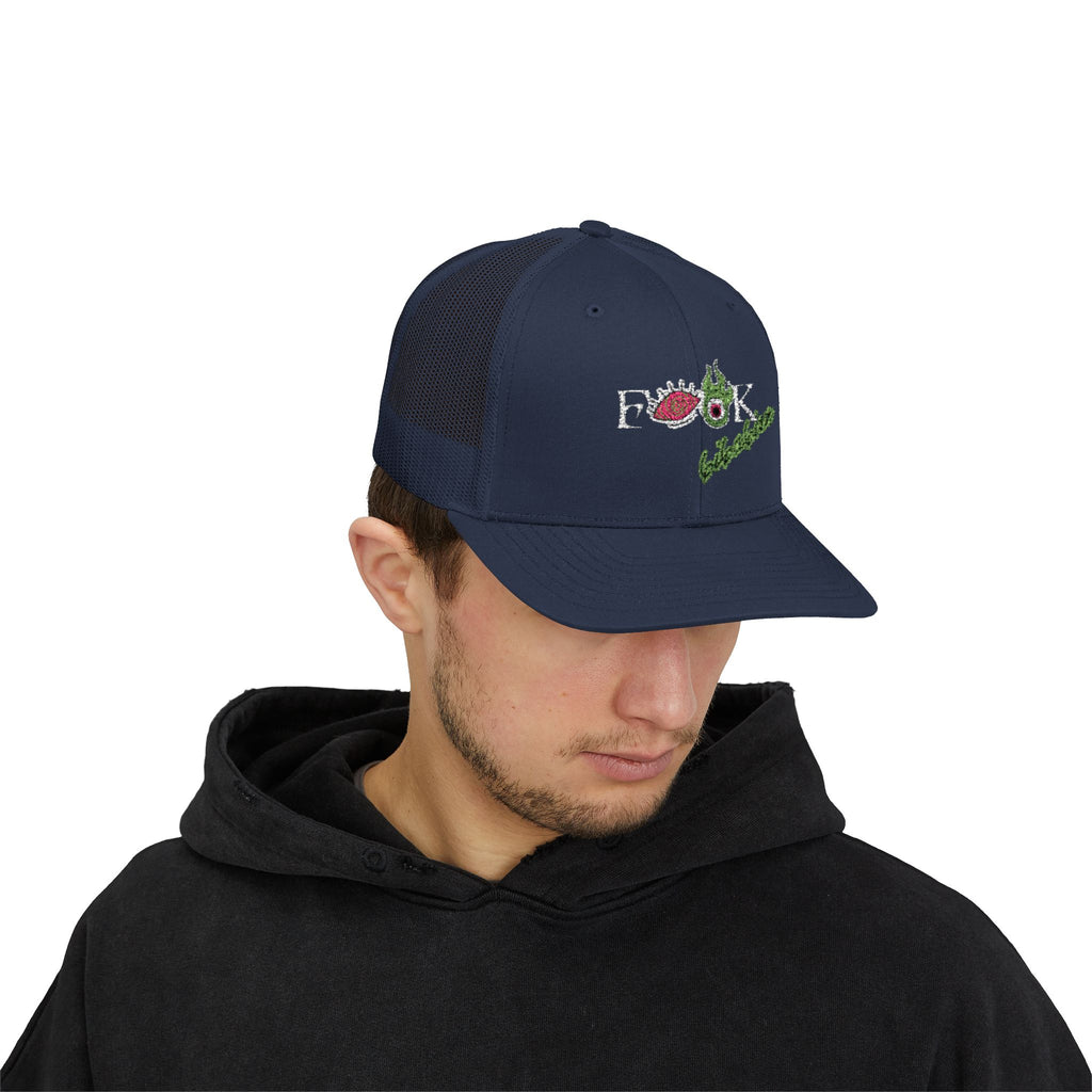 The FXXK Trucker Cap by 6i6a6ien
