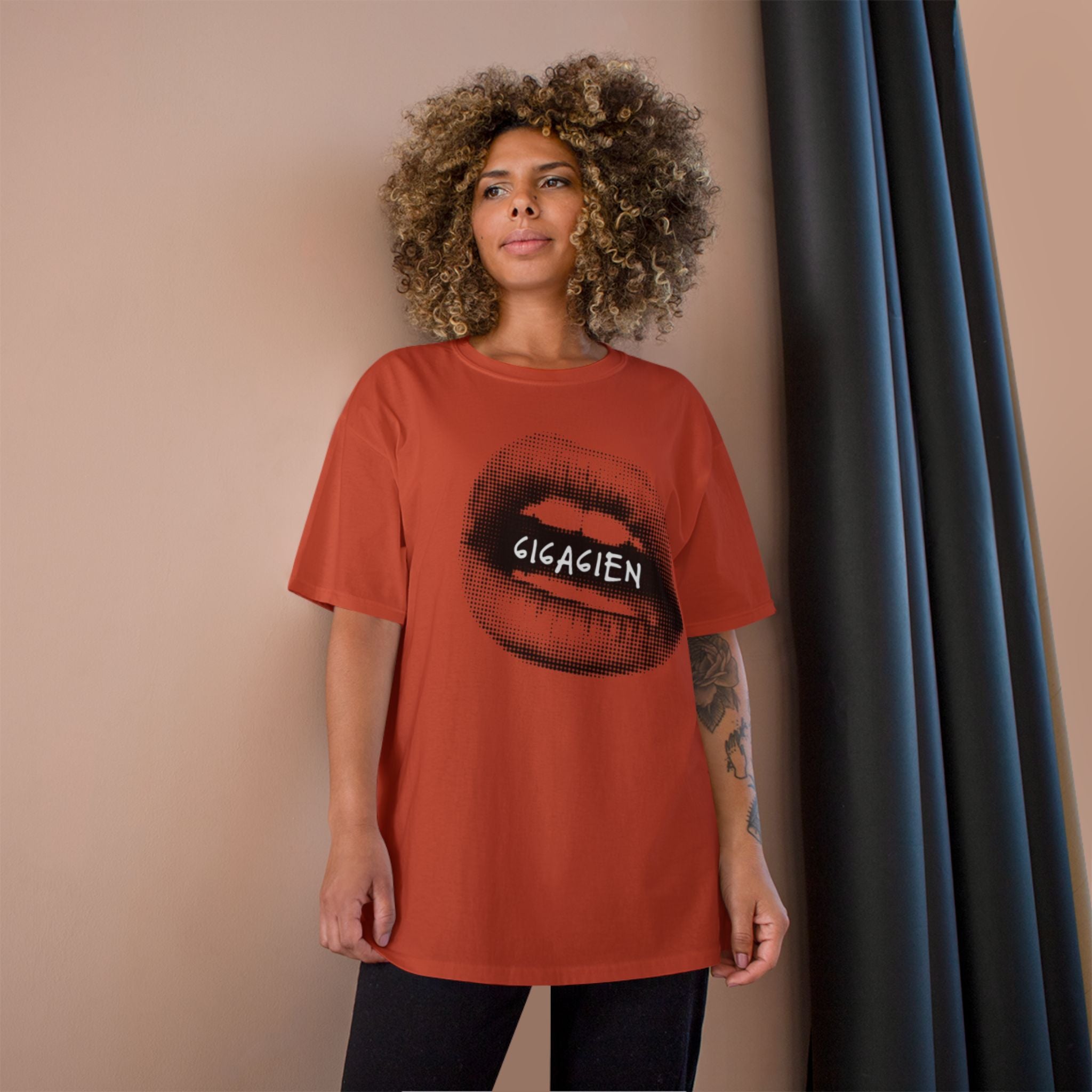Champion x 6i6a6ien Lips T-Shirt