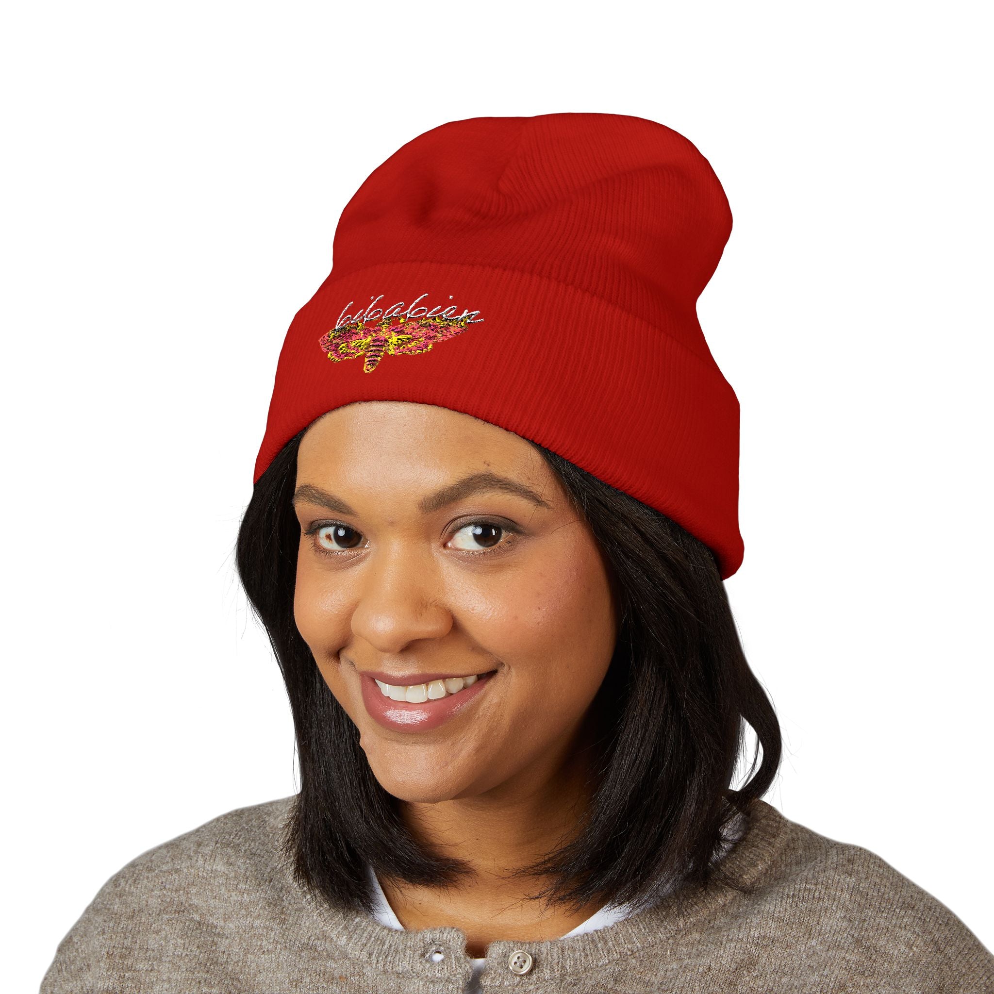 Signature Moth 6i6a6ien Beanie