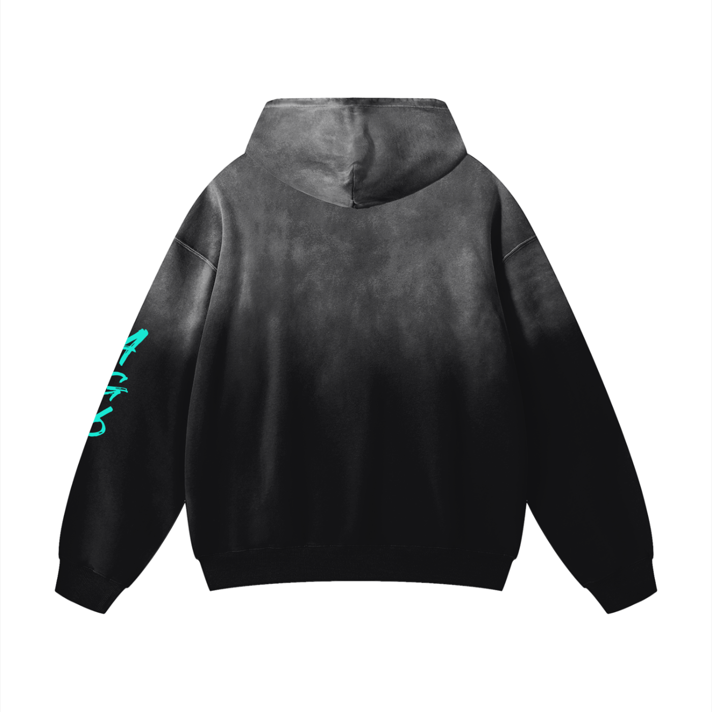 GmackOnThaTrack Heavyweight Sunfade Oversized Hoodie