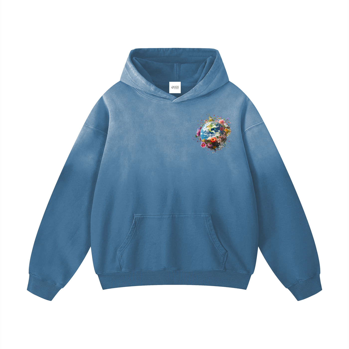 Astronaut Heavyweight Sunfade Oversized Hoodie