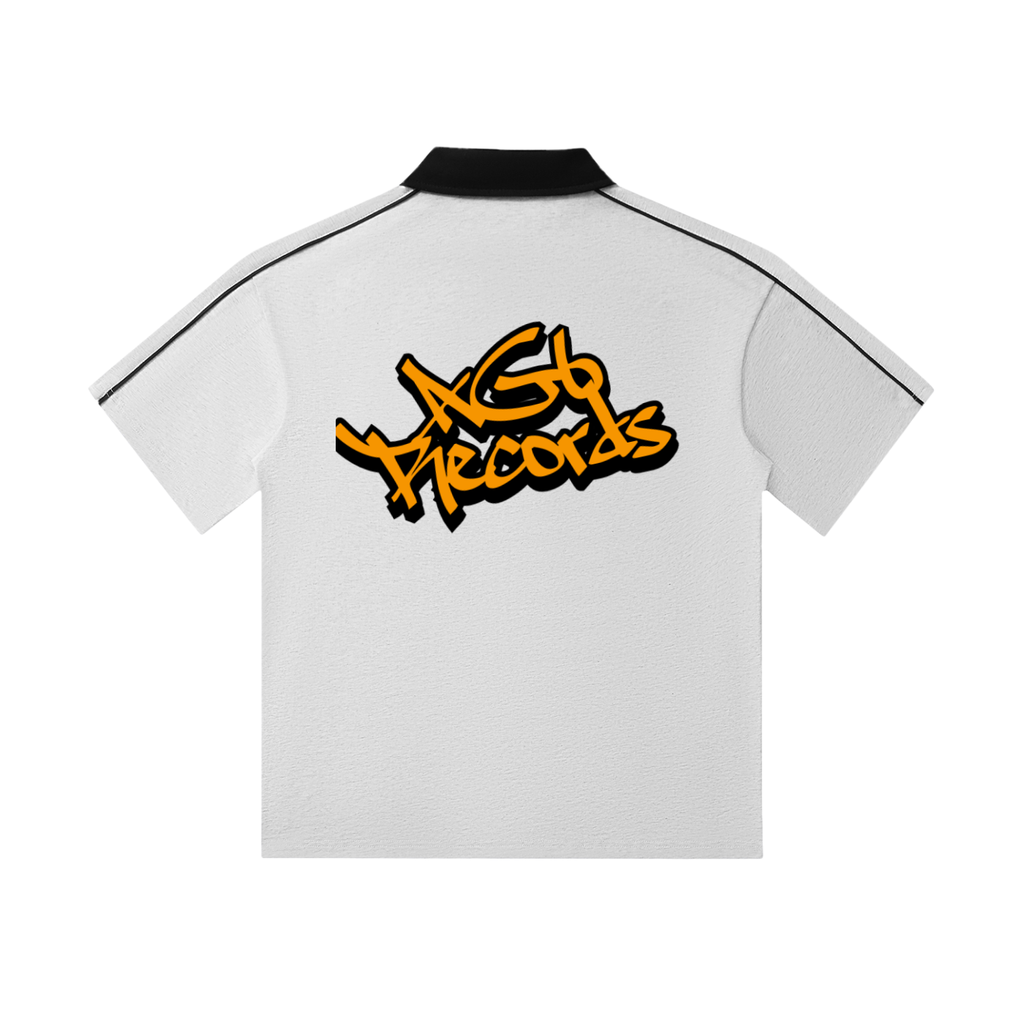 6i6a6ien Contrast Short-Sleeve Polo Shirt