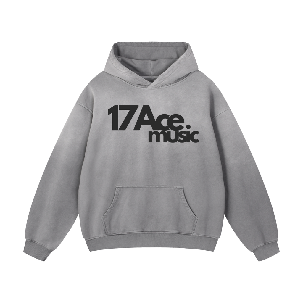 17Ace Heavyweight Sunfade Oversized Hoodie