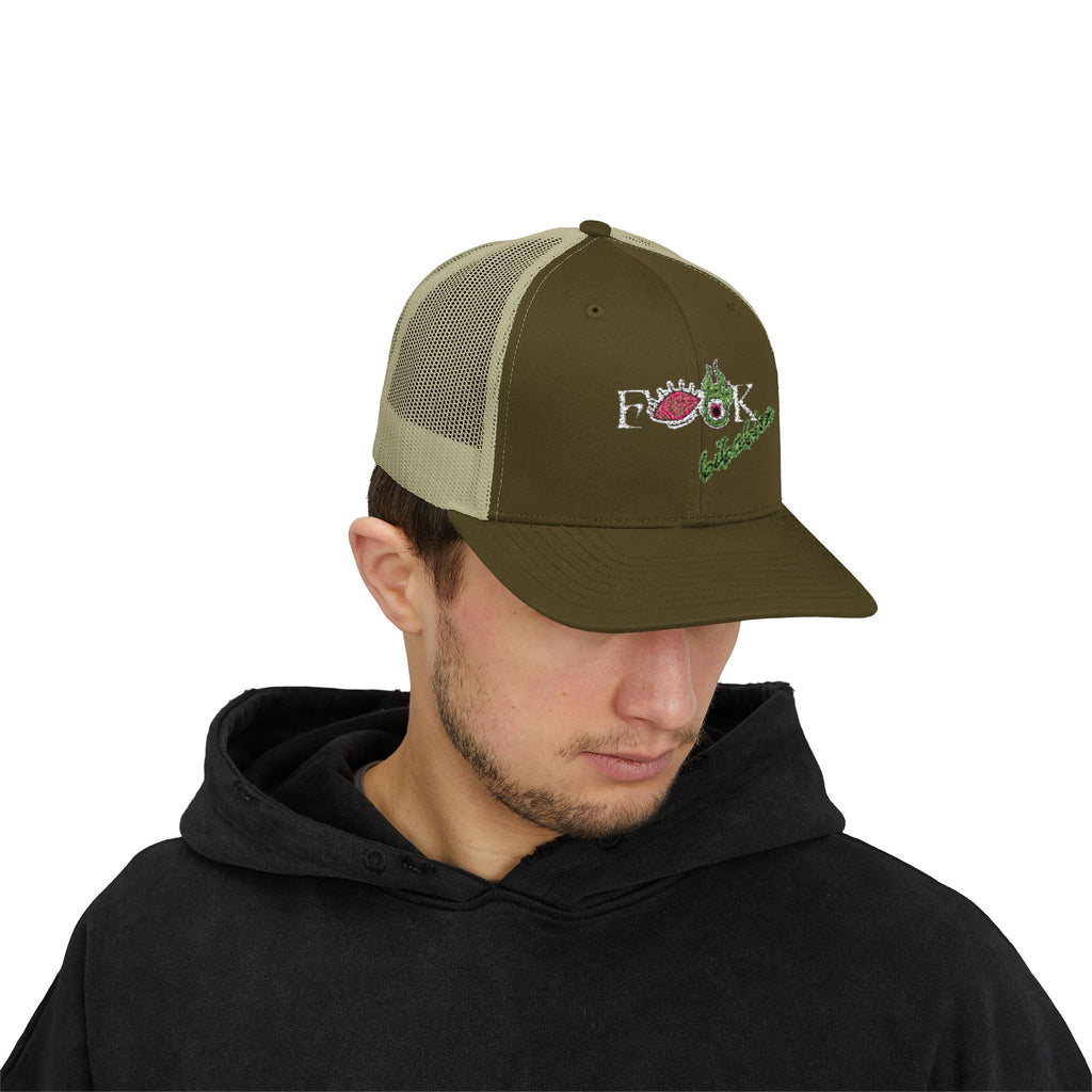 The FXXK Trucker Cap by 6i6a6ien