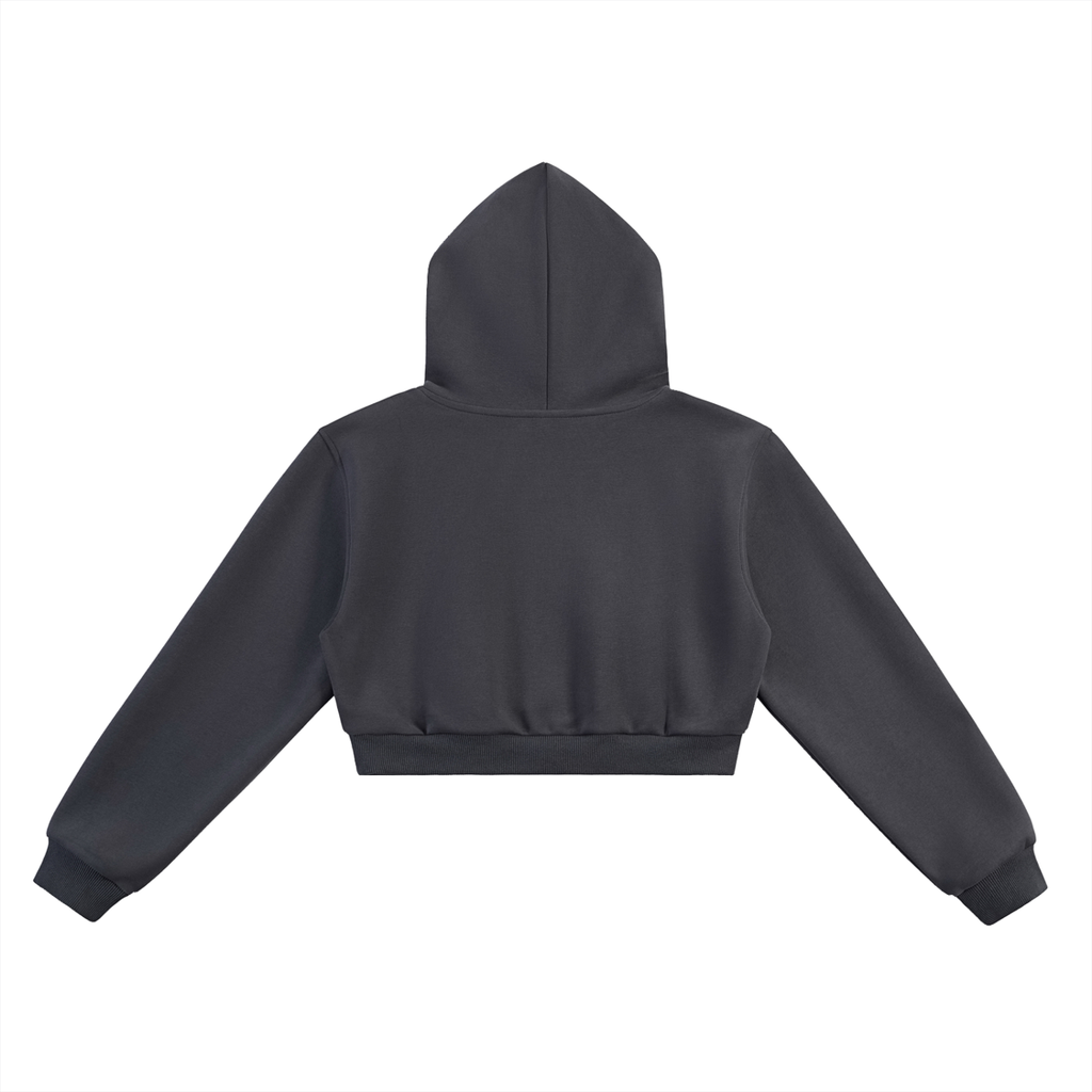 Womens AG6 Essential Cropped Hoodie