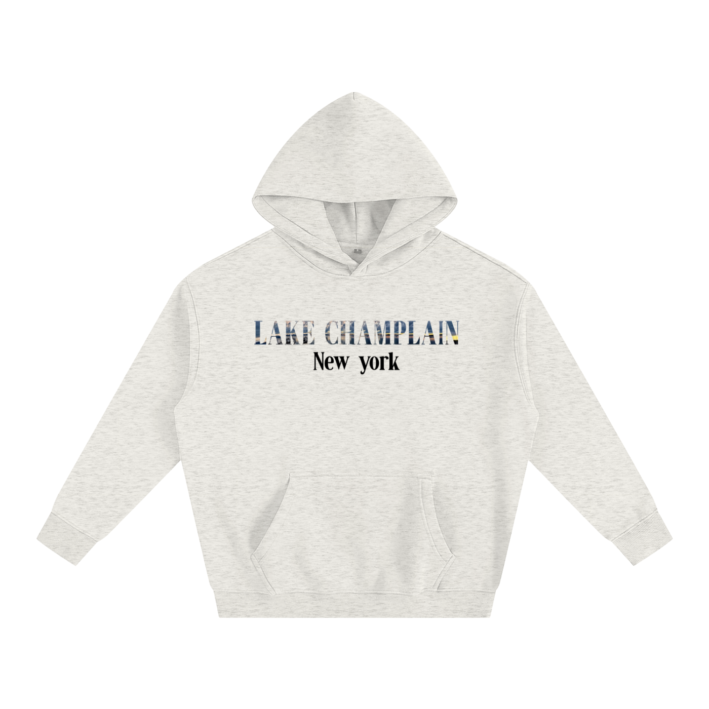 Lake Champlain Oversize Fleeced Hoodie