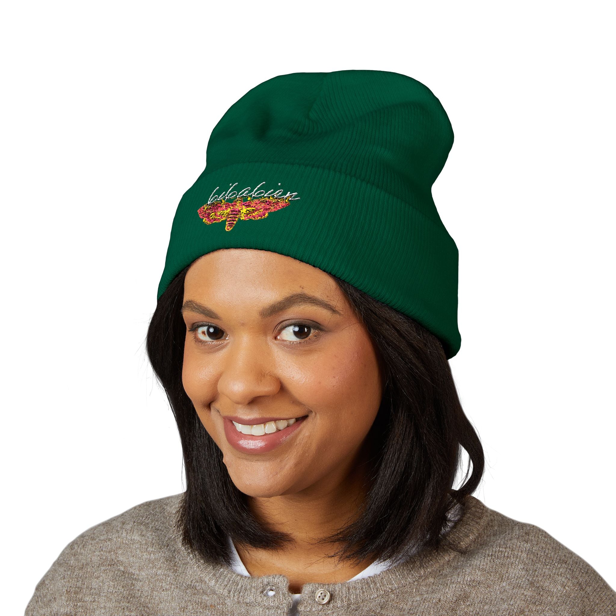 Signature Moth 6i6a6ien Beanie