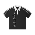 6i6a6ien Contrast Short-Sleeve Polo Shirt