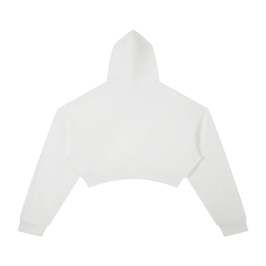Hustler Cropped Hoodie