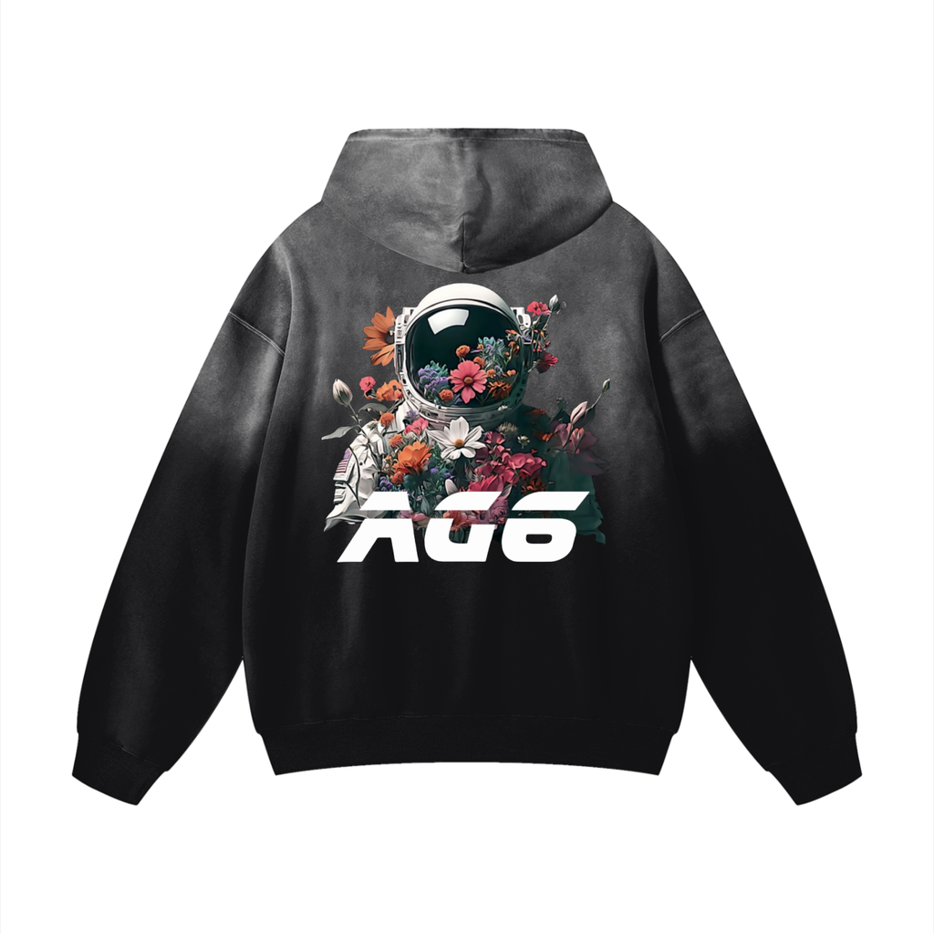 Astronaut Heavyweight Sunfade Oversized Hoodie