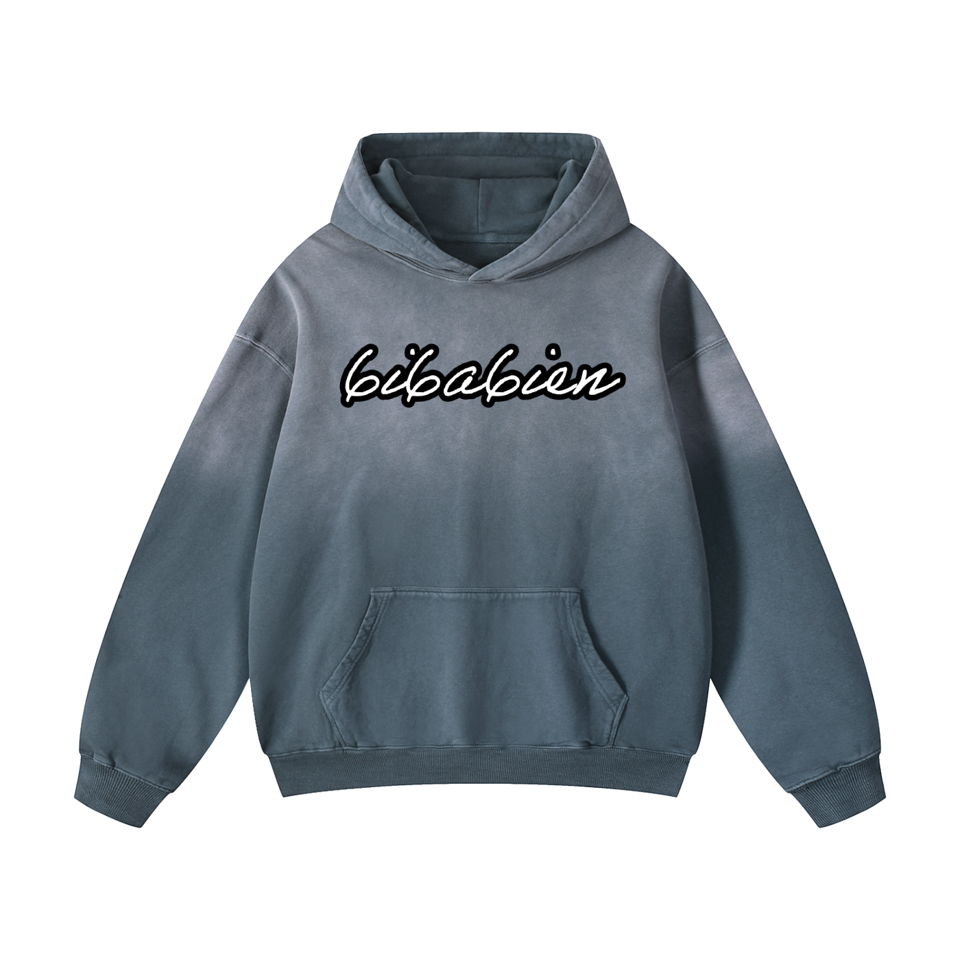 6i6a6ien Heavyweight Sunfade Oversized Hoodie