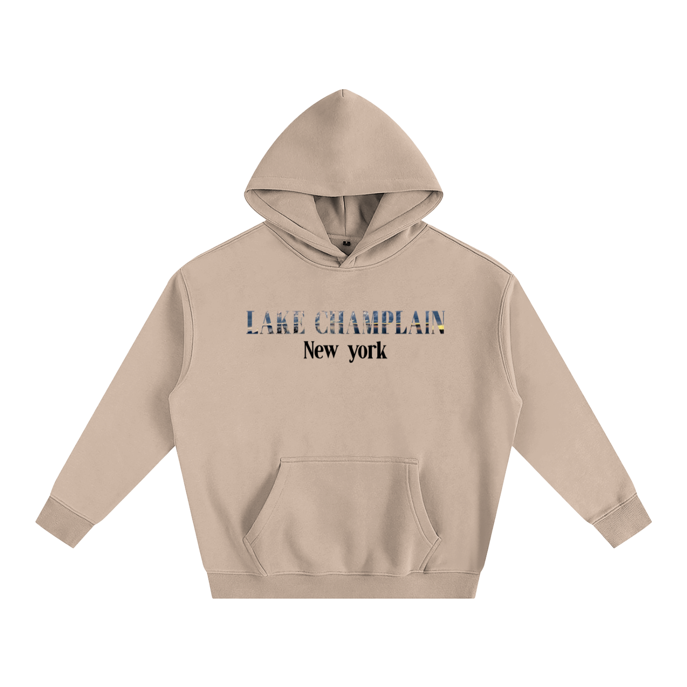 Lake Champlain Oversize Fleeced Hoodie