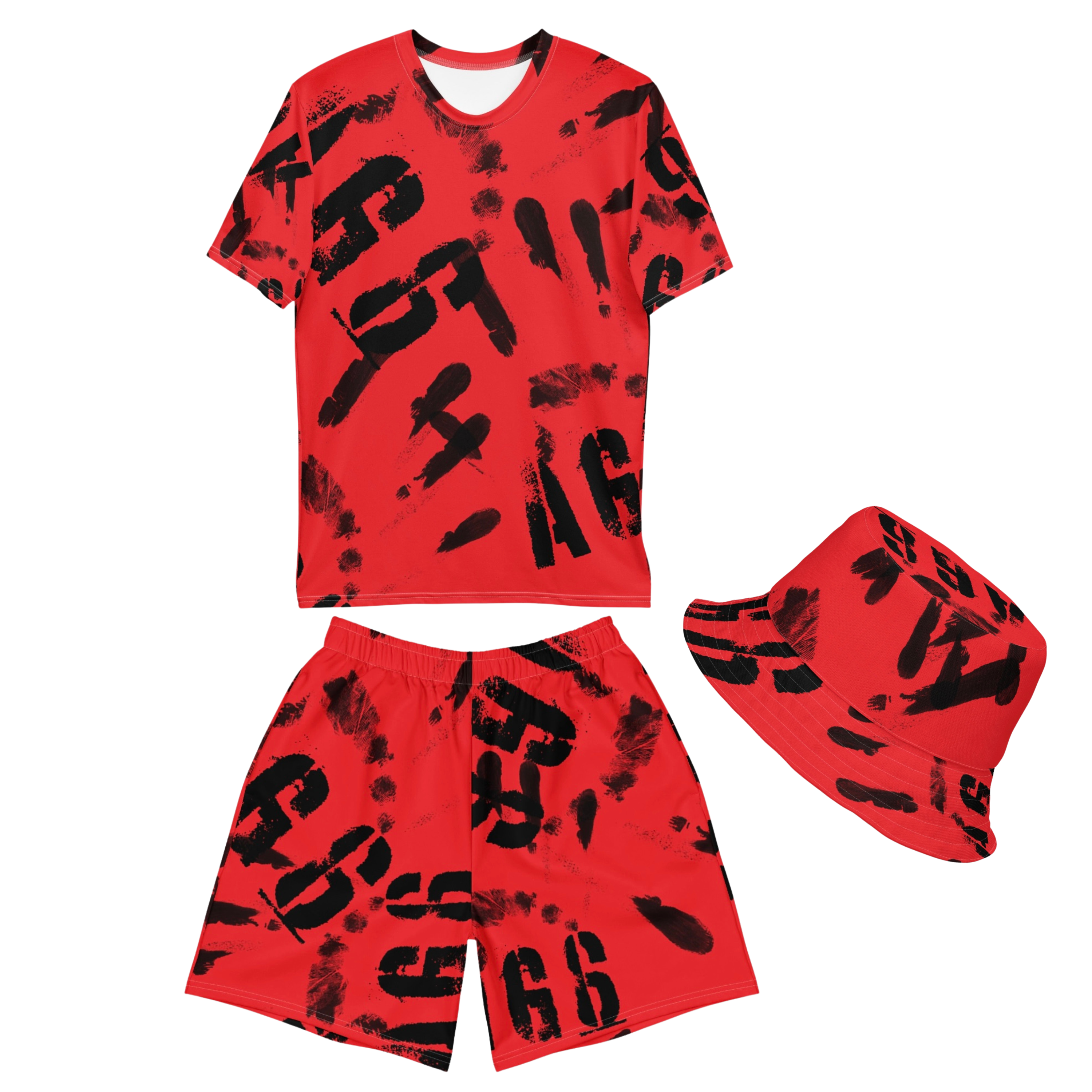 AG6 black on red Bundle