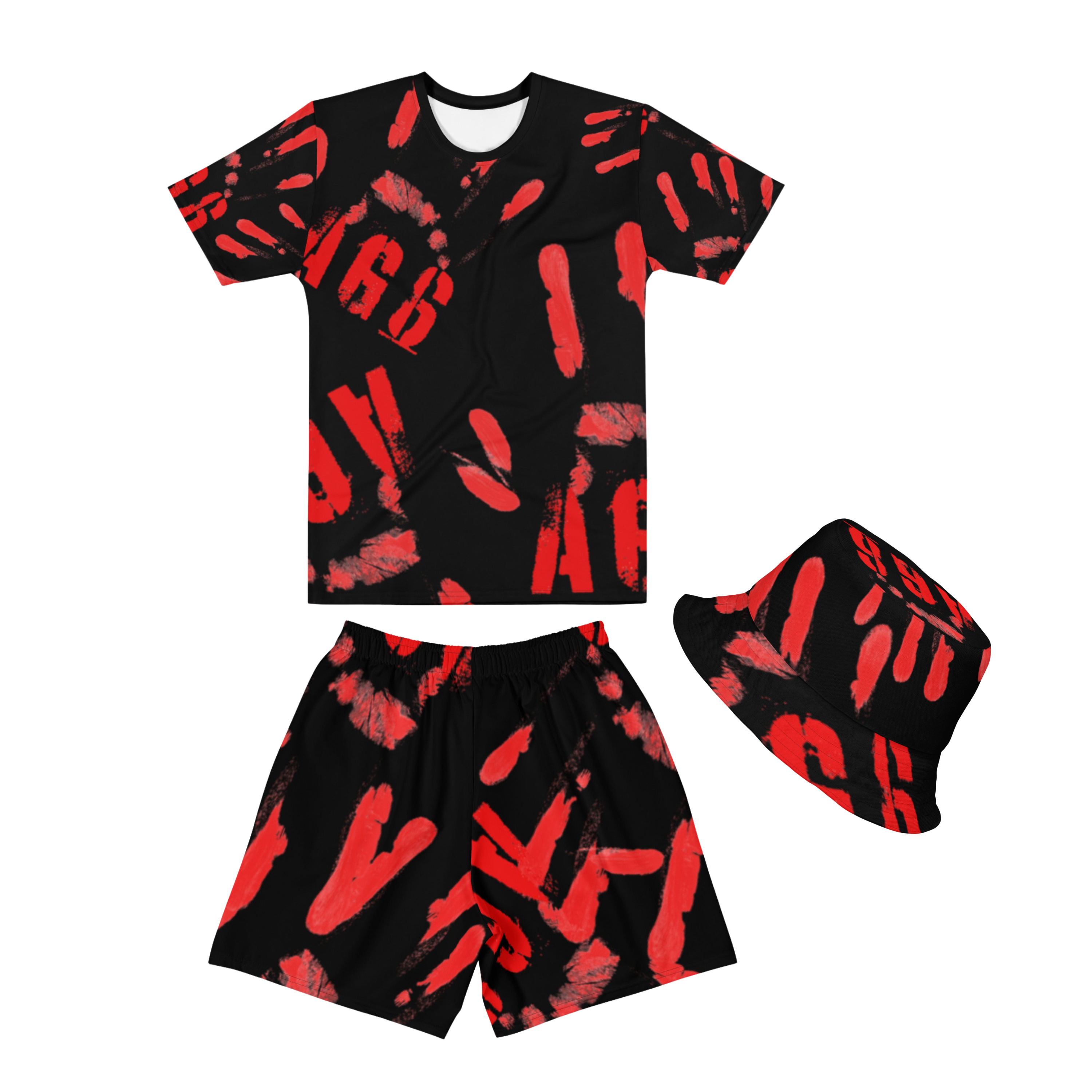 AG6 red on black Bundle