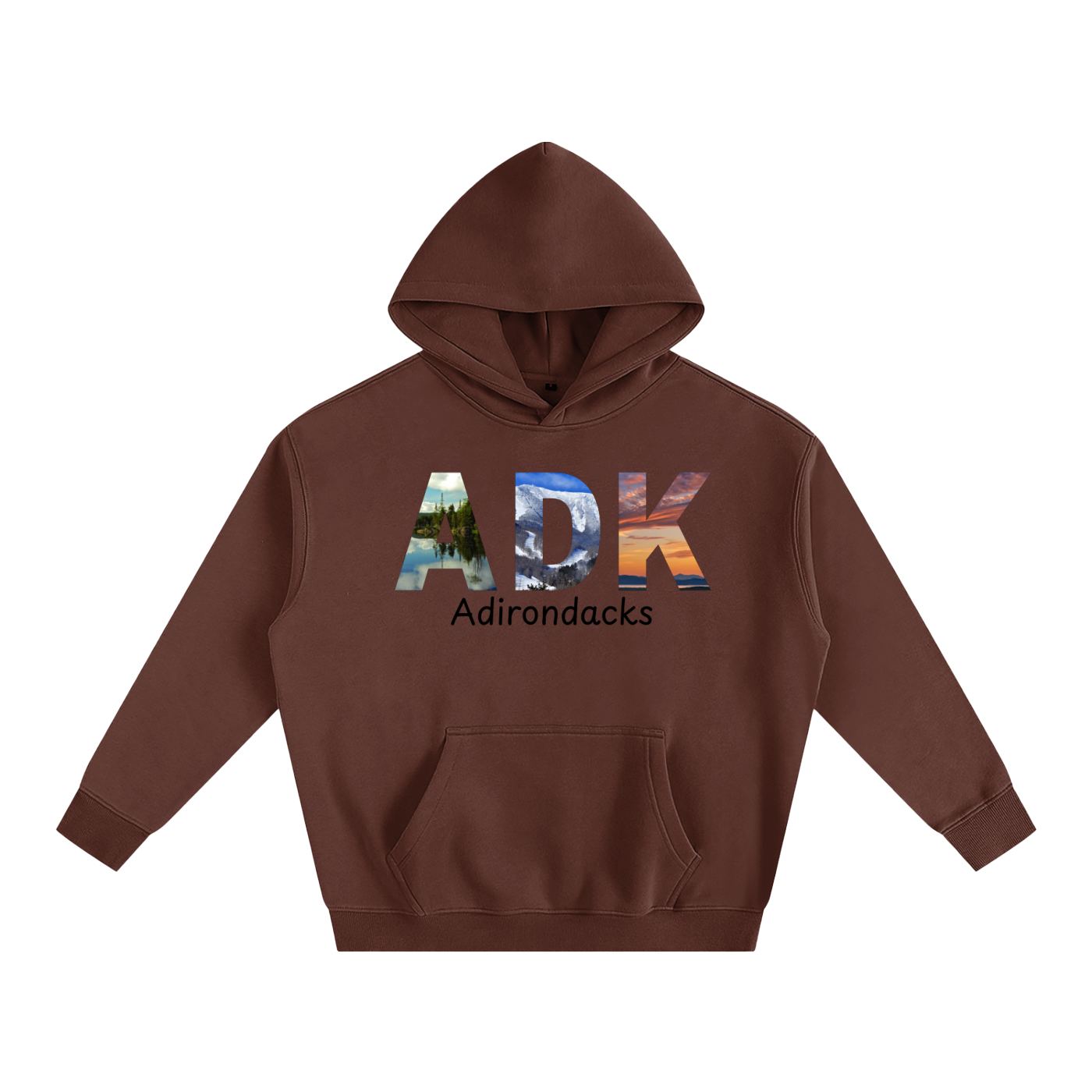 Adirondack Oversize Fleeced Hoodie