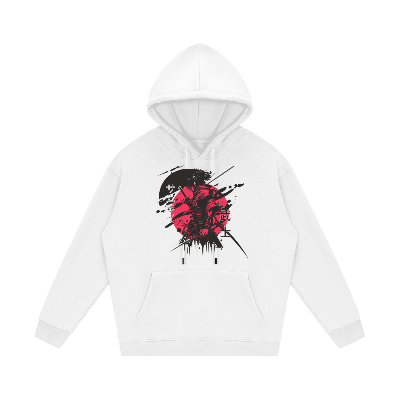 Japanese Style Fleece Hoodie