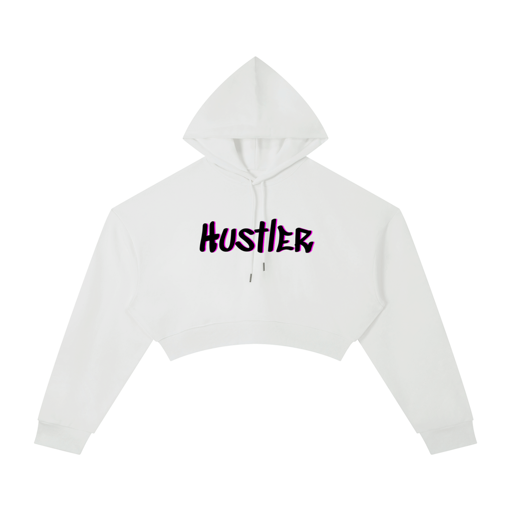 Hustler Cropped Hoodie