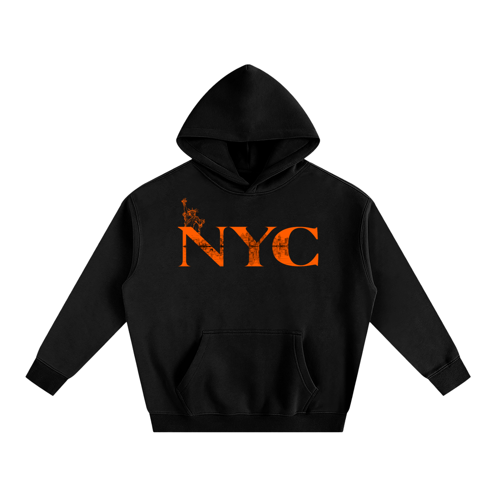 NYC Oversize Fleeced Hoodie
