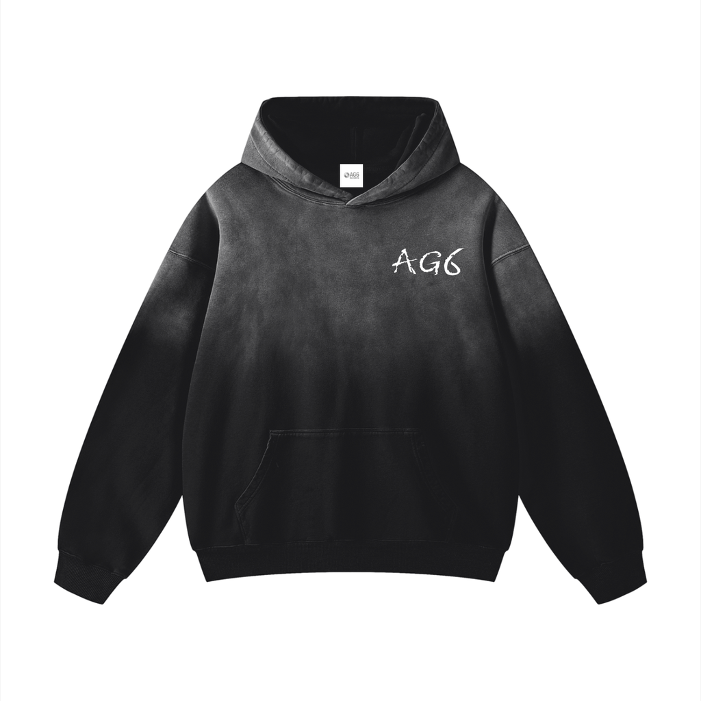 Cross Heavyweight Sunfade Oversized Hoodie