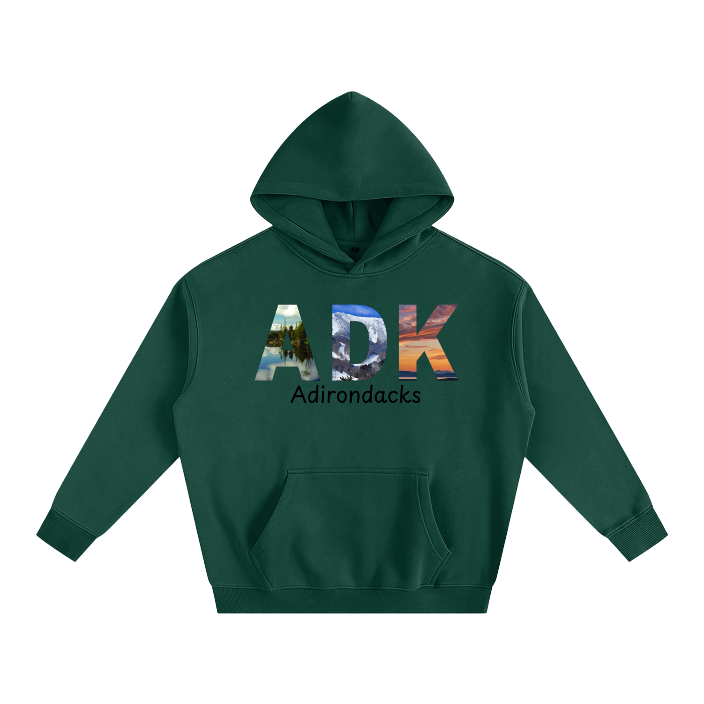Adirondack Oversize Fleeced Hoodie