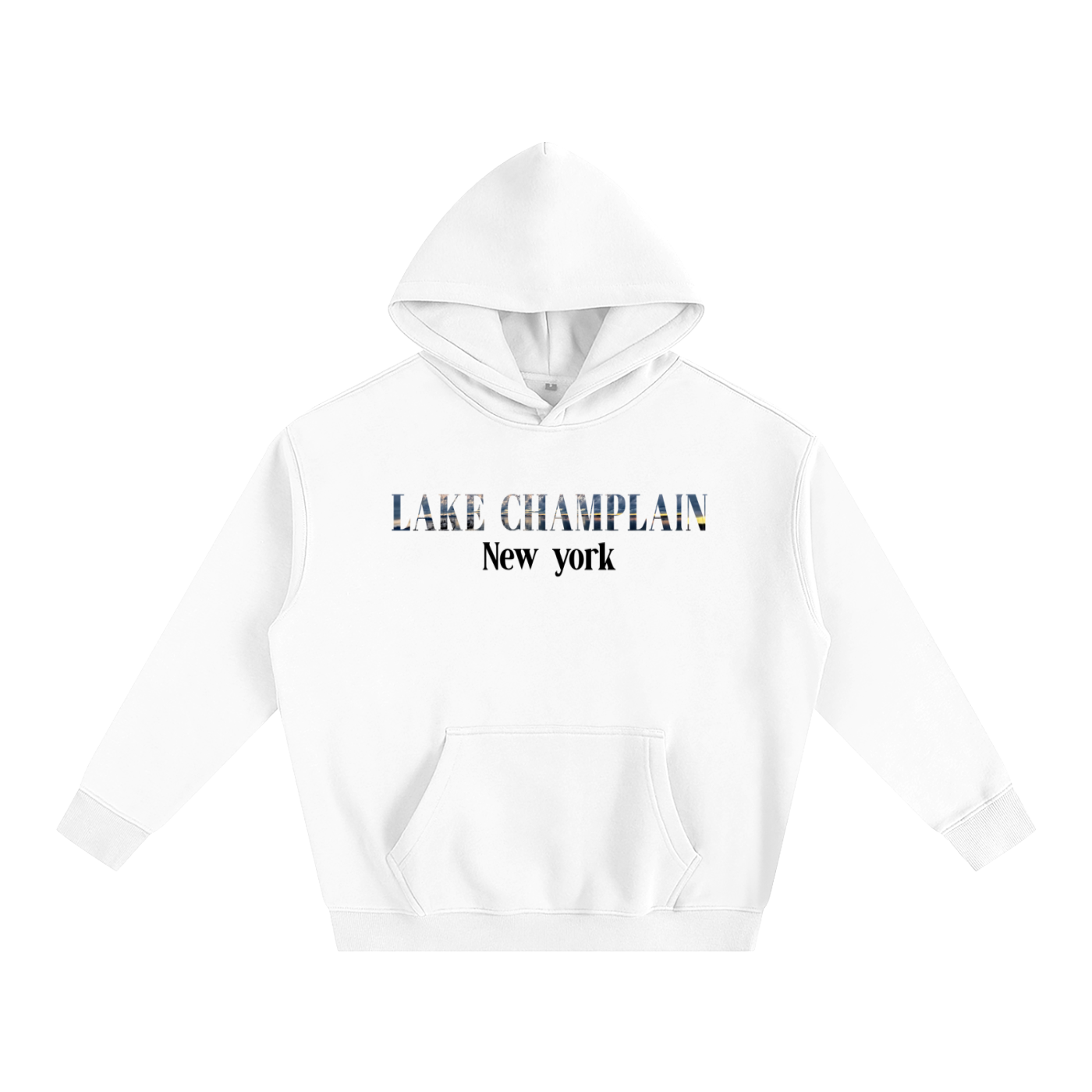 Lake Champlain Oversize Fleeced Hoodie