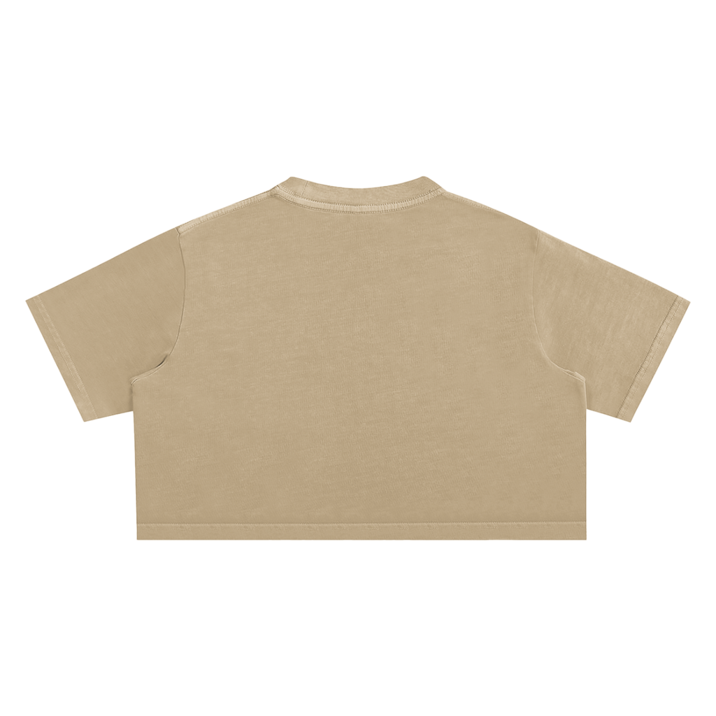 Women’s Snow Washed Crop Top