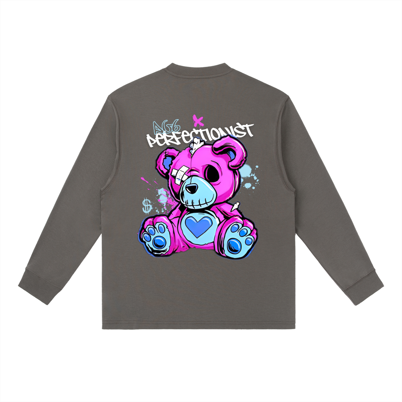 Perfectionist Crewneck Long-Sleeve T-Shirt